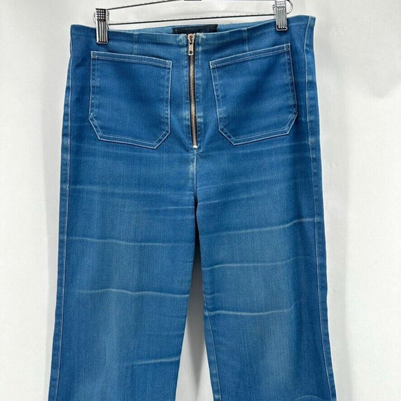Reformation Sailor Jeans Bootcut Size 6 Blue Retro Western Y2K Boho Hippie Rock - Picture 2 of 11